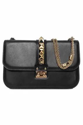 Valentino Glam Lock Flap Shoulder Bag