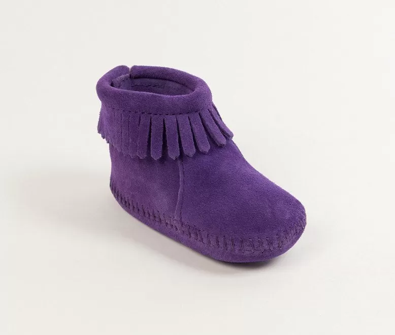 Velcro Back Flap Bootie