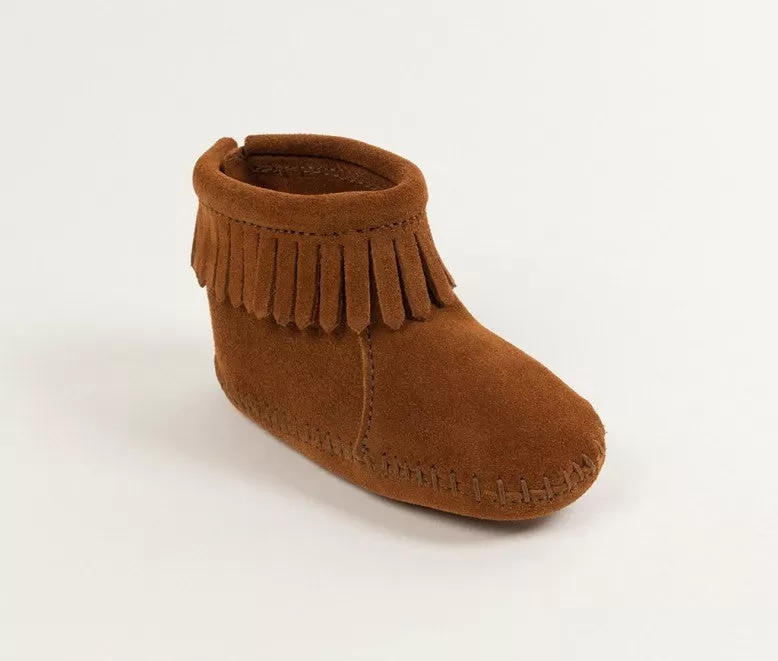 Velcro Back Flap Bootie