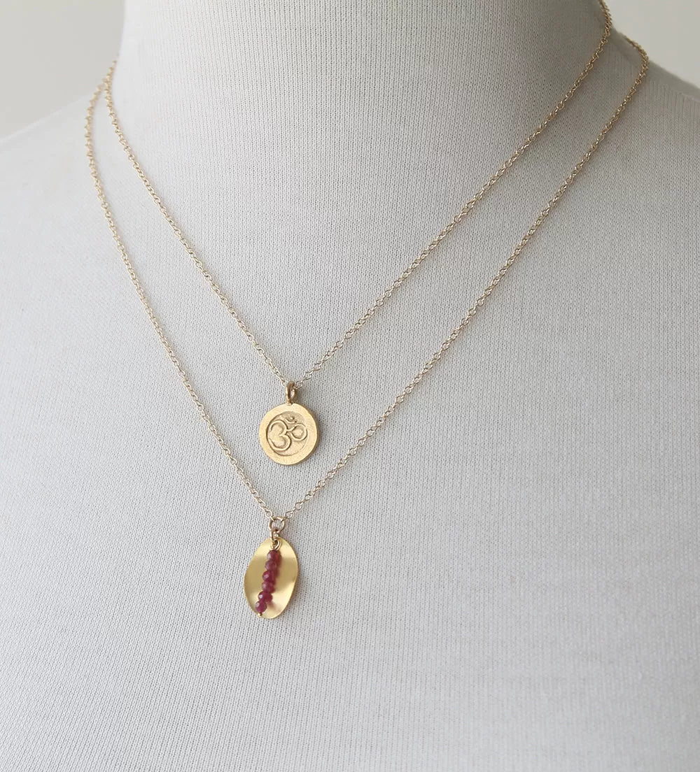 Wave Petal Necklace