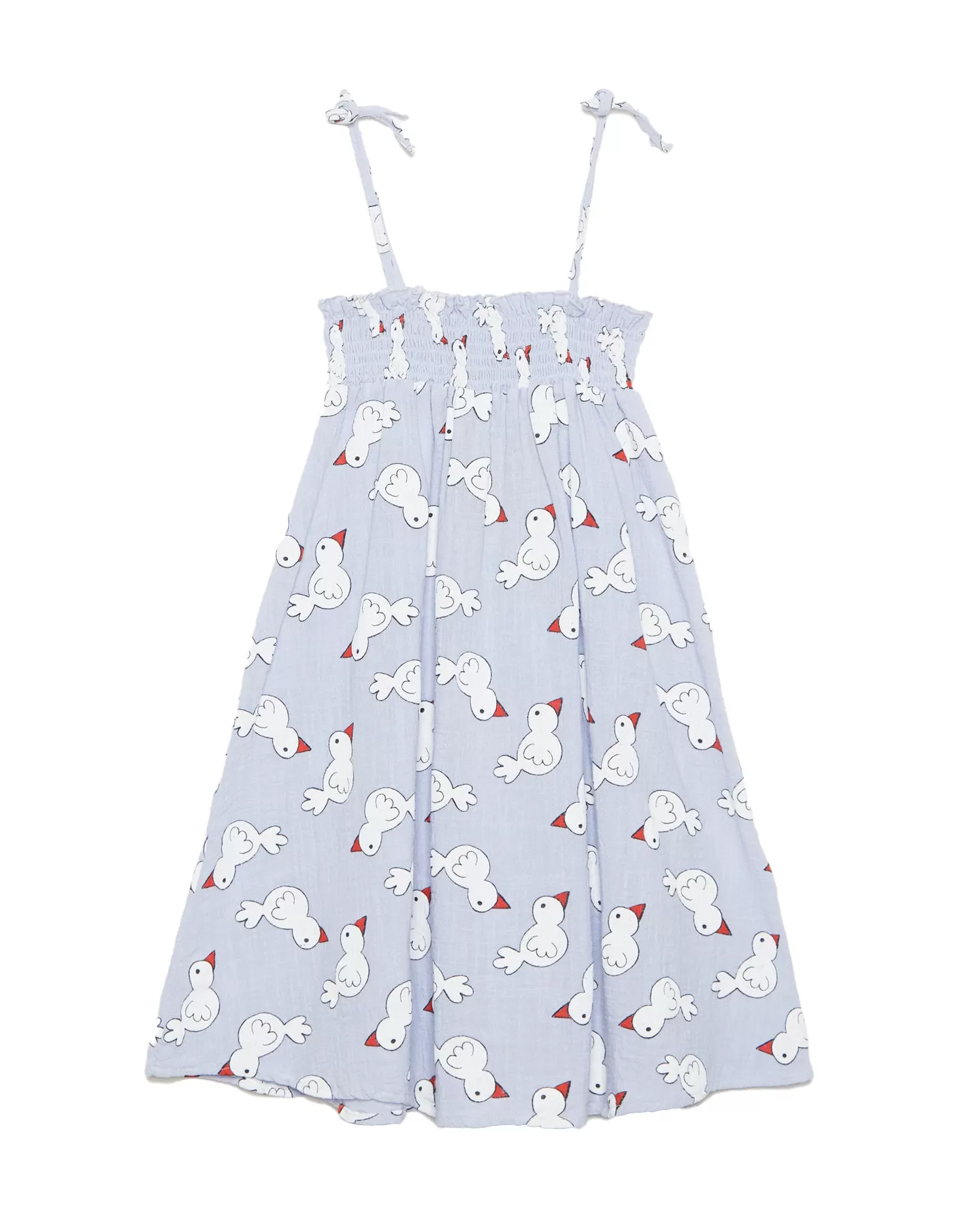 WEEKEND HOUSE KIDS Things I Like PIO PIO ALL OVER PRINT SMOKED DRESS