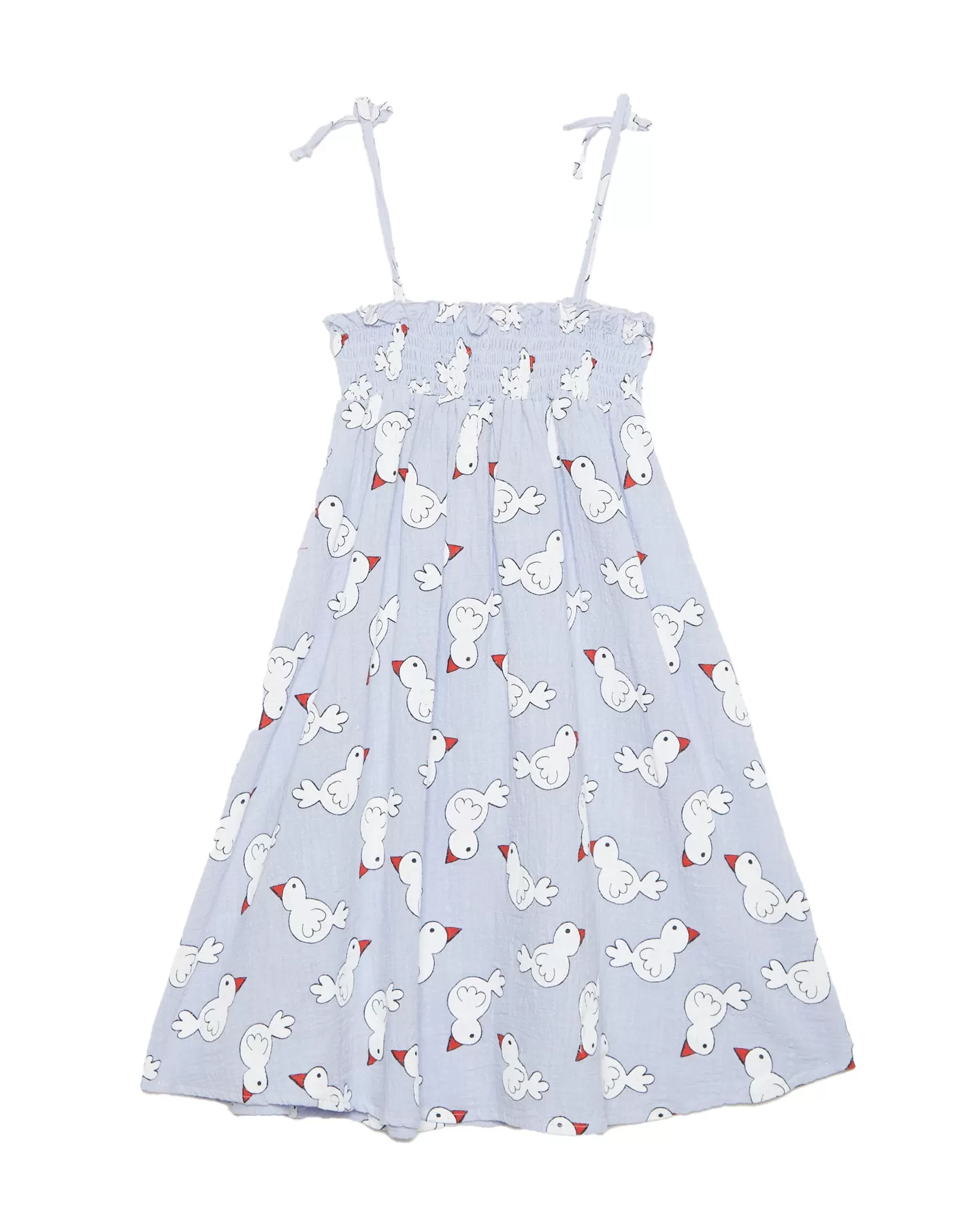 WEEKEND HOUSE KIDS Things I Like PIO PIO ALL OVER PRINT SMOKED DRESS