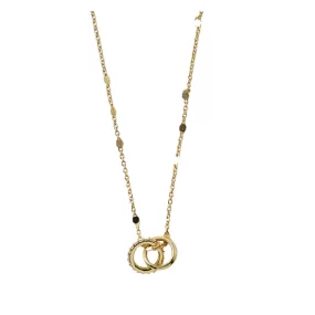 Whisper Waltz Necklace in 18kt Gold Over Sterling Silver