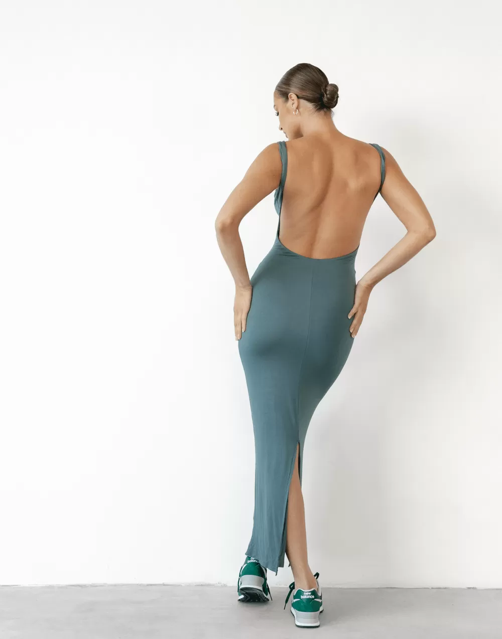 With Grace Maxi Dress (Teal)