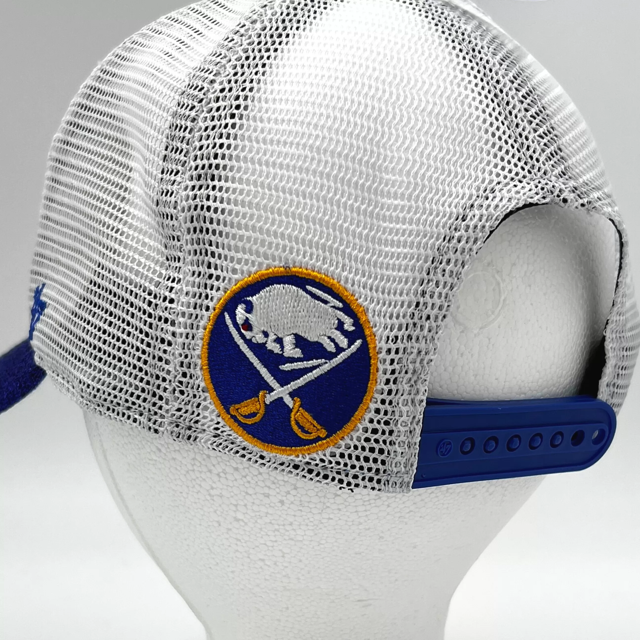 Women's '47 Brand Buffalo Sabres Royal Blue Glitter Adjustable Hat