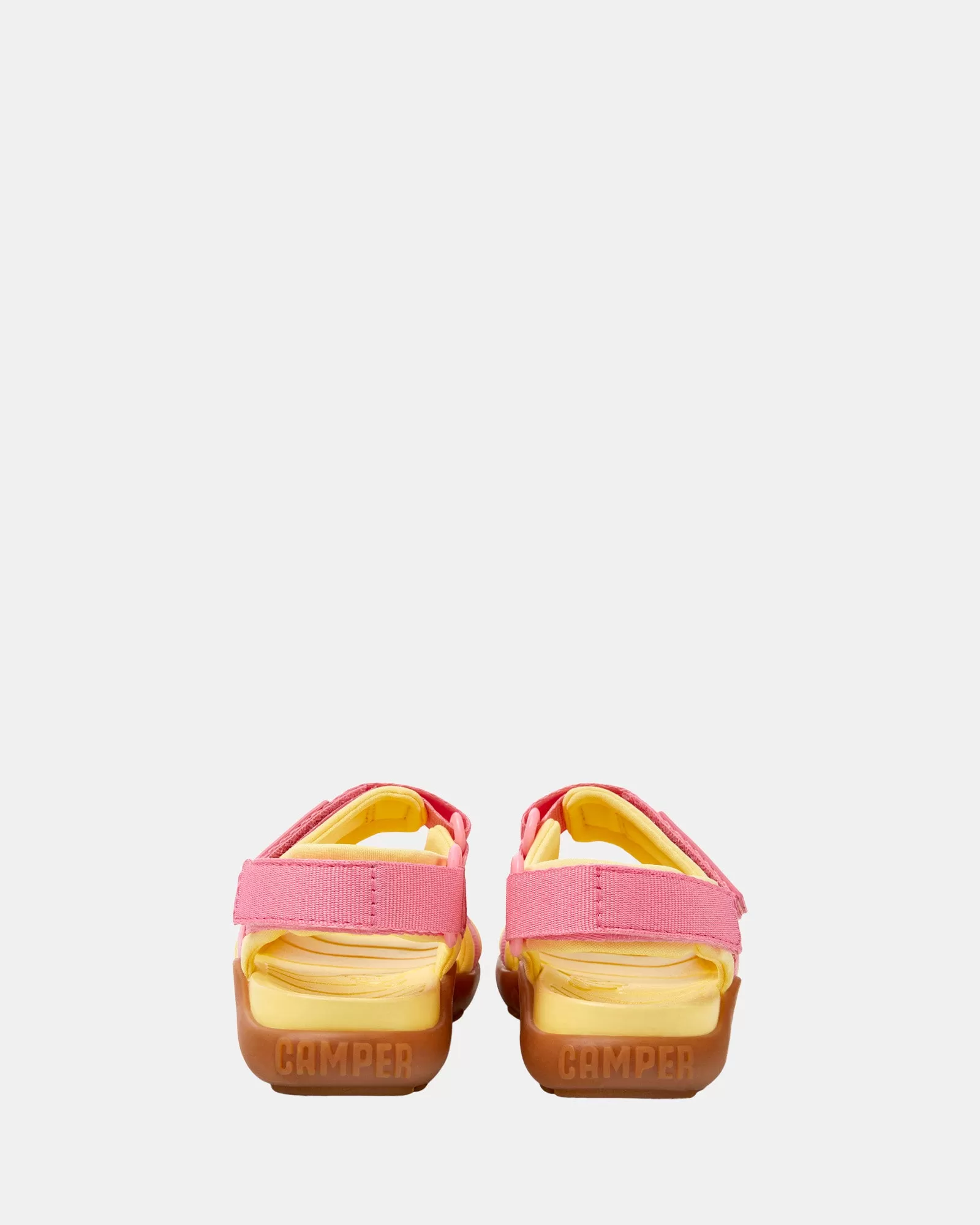 Wous Strap Sandal Youth Pink/Yellow