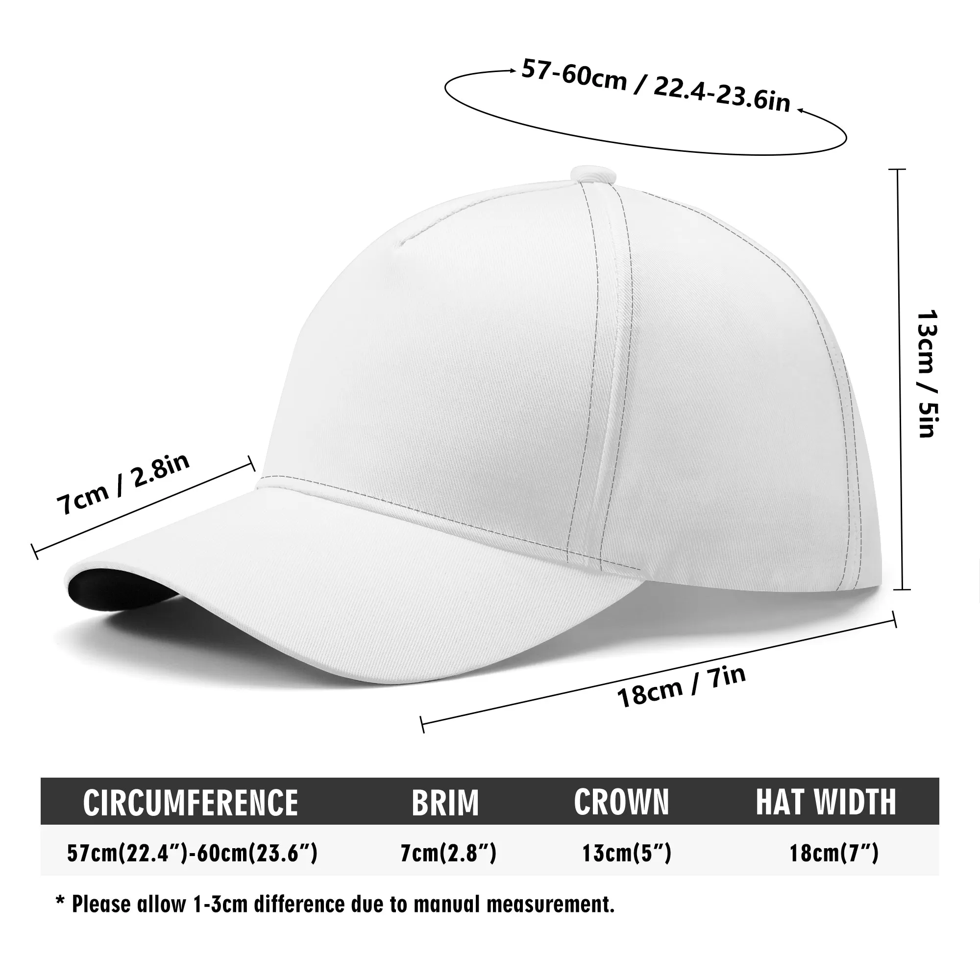 Yahuah Logo 02-01 Designer Baseball Cap (Style 02)