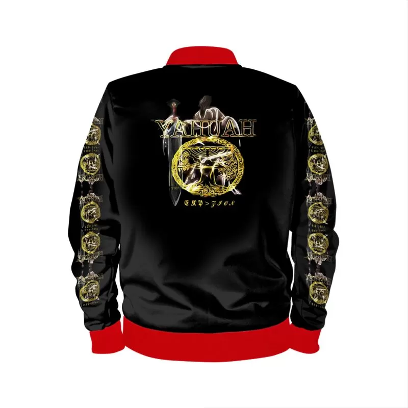 Yahuah-Name Above All Names 03-03 Royal Men's Designer Bomber Jacket